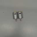 Saillong 2 Pcs 12V DC Fan Motor Compatible with Ventline BVD0218-00, RV Vent Motor Compatible with Ventline Ventadome Lids and Accessories, Round Shaft for RV Bathroom Roof Exhaust Fan Accessories