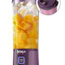 Ninja BC151PR Blast Portable Blender, Cordless, 18oz. Vessel, Personal Blender-for Shakes & Smoothies, BPA Free, Leakproof-Lid & Sip Spout, USB-C Rechargeable, Dishwasher Safe Parts, Passion Fruit
