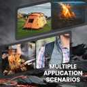 Keychain Lighter, Permanent Match, Permanent Match Keychains, Reusable Fire Starter Key Ring, Hidden Forever Lighter Keychain, For Outdoor Survival Gift for Men, Mini Waterproof Lighters