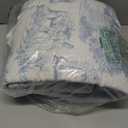 Drucon Blue Quilt Set Queen Size, Toile Farmhouse Bedspreads, 3 Pieces Rustic Village Landscape Printed Coverlet, Soft Microfiber Quilt Bedding Set for All Season (96x90 Inch)