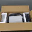 GOREDI Under Desk Bike Pedal Exerciser, Portable Mini Exercise Bike with LCD Display for Home/Office, Desk Cycle for Leg/Arm with Handle, Leg Exerciser While Sitting for Seniors 20261322(Black)