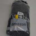 Yimobra Bathroom Runner Rug 60x24 Inch - Extra Long Non Slip Chenille Bath Mat, Soft & Absorbent, Machine Washable Shaggy Hallway Carpet for Vanity Tub Shower, Dark Gray Home Decor Accessories