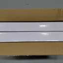 Universal Red Light LED Exit Sign OSHA Commercial (White Housing+Red Letter, 2 Pack)