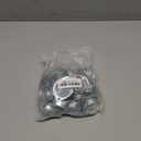 Yarlung 20 Pack 1 Inch Roller Ball Transfer Bearings, Carbon Steel Swivel Ball Casters Two-Hole Screw Mounted Ball Transfer Unit for Roller Stand, Conveyor, Transmission