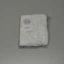 Damanni White Cotton Handmade Crochet Lace Tablecloth Doilies,Round,24 Inch