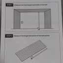 LARWORKS Wood Slat Wall Panels 2 Pack 106" x 23.6", Acoustic Wooden Panel for Wall, Soundproof 3D Fluted Panels for Interior Wall Decor, Living Room, Bedroom - Black (Cover Approx.35 sq.ft)