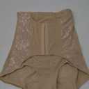Nebility Shapewear Tummy Control Panties for Women Plus Size Faja Body Shaper Butt Lifter Panty High Waisted Shorts (Large, Beige Regular Size)