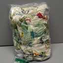 SearchI Stretch Sofa Cover Printed Couch Covers, Floral Pattern 2 Piece Armchair Slipcover with Separate Chair Cushion Cover, Washable Furniture Protector for Living Room(Chair, Spring Pattern) (Small, Spring Green+beige)