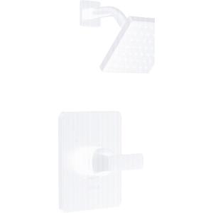 Delta Velum 14 Series Shower Faucet Set, Matte Black Shower Head and Handle Set, Valve Trim Kit, Matte Black T14237-BL (Valve Not Included)