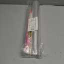 HURUC Clear Cellophane Wrap for Hampers 40cmx30m with Large 10 Pull Bows 2 Ribbons & 5 Gift Tags, Florist Cellophane Wrap Rolls to pack Gifts Chocolates Flowers for Birthday, Anniversary, Wedding