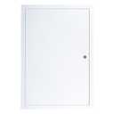 16" x 24" Lockable White Metal Access Panel. Service Shaft Door Panel with Key. Plumbing, Electricity, Heating, Alarm Wall Access Panel for Drywall. Bathroom Services Access Hole Cover.