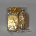 100 Sets Vintage Key Bottle Opener Wedding Favors, Wedding Party Souvenir Gift for Guests with Thank You Tag Card Pillow Candy Box and Satin Ribbon (Gold)