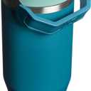 STANLEY IceFlow 2.0 Flip Straw Tumbler with Handle 30 oz | Twist On Lid and Flip Up Straw | Leak Resistant Water Bottle | Insulated Stainless Steel | BPA-Free | Coastal Teal