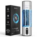 MOVOCA Upgrade Hydrogen Water Bottle, Up to 6400PPB Hydrogen Water Generator -SPE PEM Tech, 7 OZ Food-Grade PC Hydro Water Machine, Health Care Gifts for Husband, Wife, Family, Friends, Travel