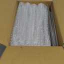 Clear Stackable Plastic Storage Bins with Magnetic Lid, Dustproof Book & Cosmetic Display Cases, Large Figures Collectibles Showcase, Shoe Box, Protection Organizer (L, Count, 5)