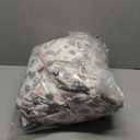 True North by Sleep Philosophy Cozy Flannel Warm 100% Cotton Sheet - Novelty Print Animals Stars Cute Ultra Soft Cold Weather Bedding Set, Queen, Pink/Grey Snowflakes 4 Piece