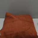 HZLXF1 Cotton Cloth Napkins Gauze, Christmas Napkin for Wedding Decor, Everyday Use, Dinner Tea Towel, Table Village (Orange)