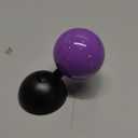 Original Push Start Button Metal Car Joystick Starter Engine Ignition Cover - Cool Interior Decorations Accessories - Purple