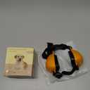 Dog Ear Muffs for Noise Protection, 29dB NRR Dog Earmuffs, Noise Cancelling Headphones for Dogs, Ear Plugs for Hearing Protection from Thunder, Vacuums, Fireworks (Orange, Small)