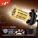A-Premium Rear Driver Side Power Window Regulator with Motor (2-Pin)