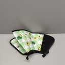 Soft Dog Cone Collar After Surgery: Foldable Long Comfortable Comfy Fabric Recovery Shame Elizabethan Stop Licking Small Medium Large Dogs (Green, M) (M(Neck:10.24"-12.2"))