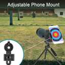 20-60x80 Spotting Scopes for Bird Watching, BAK4 Waterproof Spotting Scope for Wildlife Viewing Hiking Camping, HD Spotter Scope with Tripod Smartphone Holder and Carrying Bag