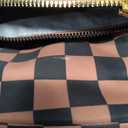 Bum Bags for Women Checkered Crossbody Bag Large Nylon Belt Purse Fanny Packs, Bonus with a Extra Strap