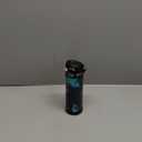 THERMOS FUNTAINER 16 Ounce Stainless Steel Vacuum Insulated Bottle with Wide Spout Lid, Galaxy Green