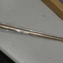 Ivilon Tension Curtain Rod - Spring Tension Rod for Windows or Shower, 36 to 54 Inch. Warm Gold