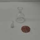 HAIZEEN 18 oz / 540 ml Glass All-Purpose Cruet, Glass Oil Decanter and Cruet (Spherical-18 oz, Smooth surface) (18.3 Ounces)