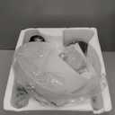 GERGO Led Floor Lamp, Super Bright 11W+7W 2100LM Torchiere Floor Lamps for Living Room, Stepless Adjustable 4 Color Temperatures 3000K6000K with Remote Control for Bedroom (Matte Black)