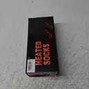 Heated Socks for Men Women Rechargeable,3 Heating Settings Mobile Warming Heated Socks Foot Leg Warmers,Electric Heated Skiing Hunting Camping Fishing Cycling Socks Washable (Large)