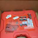 CRAFTSMAN Mechanics Tool Set 105 Pcs, Standard (SAE) and Metric with Case , 1/4 and 3/8 Inch Drive Car Tool Kit( CMMT12123)