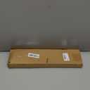 Wenqik 2 Pcs Wall Mounted Wine Glass Rack Stemware Glasses Holder Metal Black Wire Wine Cup Hanger Holder for Stemware Storage Organizer Bar Kitchen (15.12 Inch)