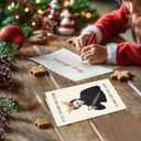 6 x Creepy Michael Myers Christmas Cards Gifts for Women Men, Christmas Gift for Him Her, Horror Movies Killer Xmas Card, Christmas Holiday Card, Holiday Gifts Idea, Funny Christmas Gifts for Friend Family (BX045)