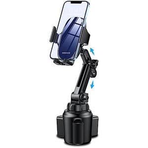 Miracase Universal Cup Phone Holder for Car, [Upgraded Version] Adjustable Long Neck Car Cup Holder Phone Mount Cradle Friendly Compatible with iPhone Samsung Google and All Smartphones, Blue