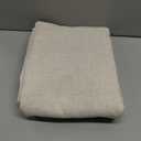 jinchan Extra Wide Sliding Door Curtain 96 Inch Length Natural Linen Curtains Semi Sheer Drapes for Patio Door Living Room Bedroom Home Office Light Filtering Beige Drapes 100 Inches Wide 1 Panel (*Ecru)