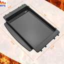 7658 Cast Iron Griddle Replacement part for Weber Spirit Griddle Insert, Compatible with Weber Spirit & spirit II 2 & 3 burner E-200 & E-300 Series
