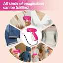 Stitch GunStitch Gun for ClothesStitch Gun with Micro NeedleStithcy Clothing with HandheldIncludes 2 All-Steel Needles1 Scissor1500 Black & 1500 White Micro FastenersEasy to Play or Use (2800)