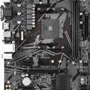 GIGABYTE A520M S2H Motherboard - Supports AMD Ryzen 5000 Series AM4 Processors, 4+3 Phase Pure Digital VRM, Up to 5100MHz DDR4 (OC), PCIe 3.0 x4 M.2, GbE LAN, USB 3.2 Gen 1