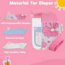 Babygoal Baby Toddler Reusable Swim Diapers 3 Pack, Adjustable, Washable, Waterproof Swimming Diapers for Newborn to 3T Boys & Girls,3YKS04-2-3T-B