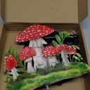 Mushroom Paper Towel Holder, Mushroom Decor for Countertop Cute Farmhouse Home Table, Housewarming Birthday Gifts for Farm