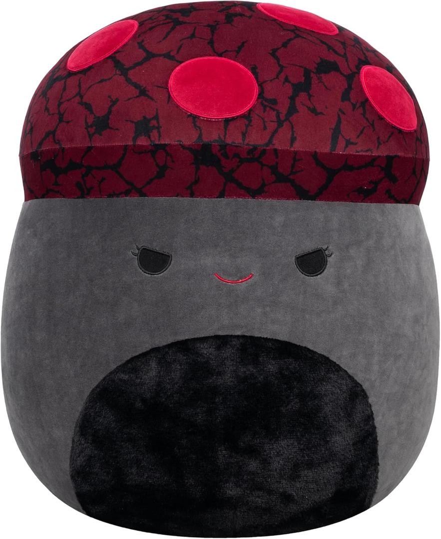 Squishmallows Original 20in Gert The Maroon and Black Mushroom  Official Jazwares Plush (Jumbo)