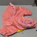 NACOCO Dog Dinosaur Design Costume Green Pet Clothes for Medium & Large Dog, (Pink,3XL)