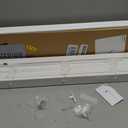 DEZ FURNISHINGS Cordless 2" Faux Wood Blind, 30" W x 60" H, White