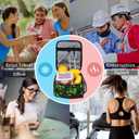 Gianlaima Mushroom Vintage Rustic Farmhouse Autumn Insulated Lunch Box For Women Man, Portable Lunch Bag Reusable Cooler Tote For Office Work Travel Picnic Camping Beach