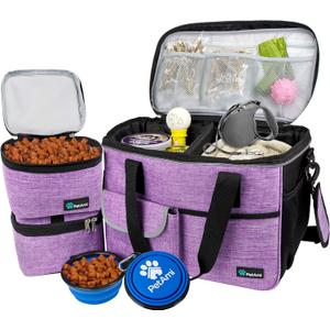 PetAmi Dog and CAT Travel Bag, Purple, Medium