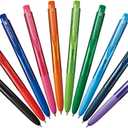 Uni-ball Signo RT1 Retractable Gel Ink Pen, Ultra Micro Point 0.28mm, Rubber Grip, UMN-155-28, 10 Color Value Set