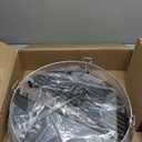 onlyfire Stainless Steel Mesh Cover & Cast Iron Grill Griddle Combo for Solo Stove 19.5 inch Fire Pit - Dual Cooking Surface with Handles for Ember Protection and Outdoor BBQ