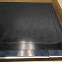 COMMERCIAL CHEF 1.6 Cubic Foot Microwave with 10 Power Levels, Small Microwave with Push Button, 1000 Watt Microwave with Digital Control Panels, Countertop Microwave with Timer, Stainless Steel